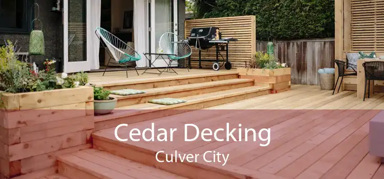 Cedar Decking Culver City