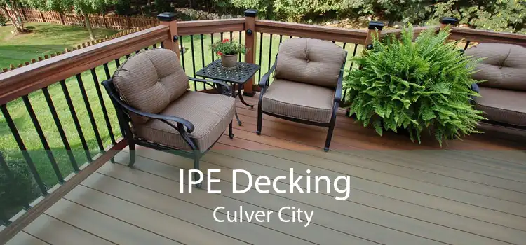 IPE Decking Culver City