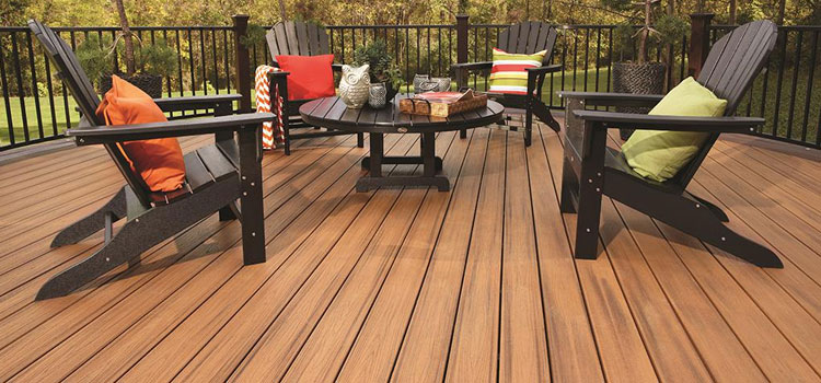 Black TREX Decking in Culver City, CA