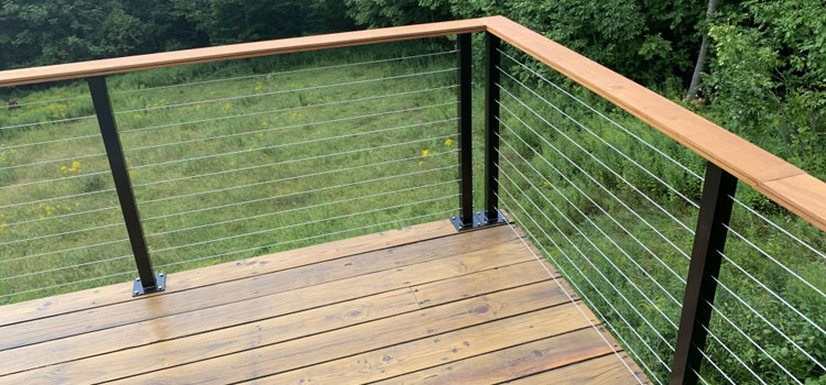 Installing Deck Cable Railing in Culver City, CA