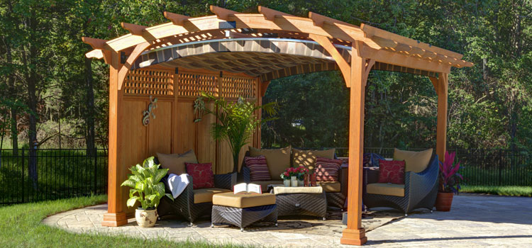 Modern Wood Pergola Installation in Culver City, CA